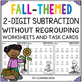 2 Double Digit Subtraction Without No Regrouping Worksheet