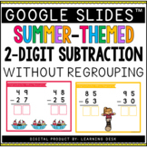 2 Double Digit Subtraction Without No Regrouping Summer Ma