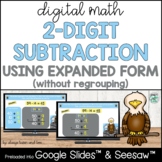 2 Digit Subtraction Without Regrouping Expanded Form for G