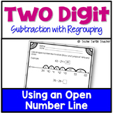 2-Digit Subtraction with Regrouping Using an Open Number L