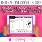 2 Digit Subtraction with & without Regrouping Digital Task