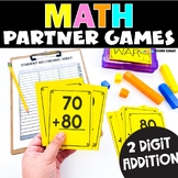 2 Digit Addition Without Regrouping Partner Game - Adding 