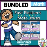 2 Digit and 3 Digit Addition Math Jokes | 2nd Grade Fast F