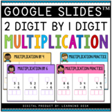 2 Digit by 1 Digit Multiplication Google Slides Second Thi