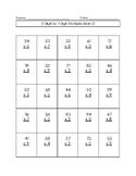 2-Digit by 1-Digit Multiplication Practice