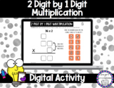 2 Digit by 1 Digit Multiplication for Google™ Classroom | 