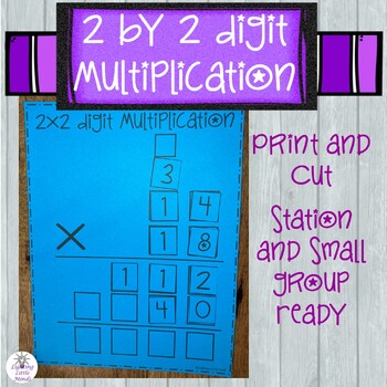 Preview of 2 Digit by 2 Digit Multiplication | 2x2 Digit Multiplication