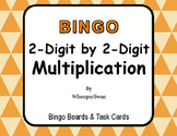 2-Digit by 2-Digit Multiplication BINGO and Task Cards