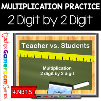 Preview of 2 Digit by 2 Digit Multiplication Powerpoint Game