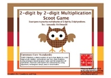 2-Digit by 2-Digit Multiplication Scoot Game