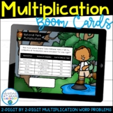 2-Digit by 2-Digit Multiplication Word Problems | Boom Cards™