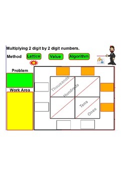 Preview of 2 Digit by 2 Digit Multiplication and More