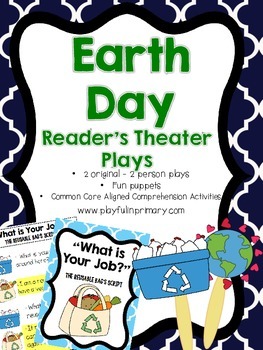 Preview of Reader's Theater Plays: Earth Day: 2 Plays/2 Parts