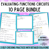 2 Evaluating Functions (1 Piecewise) Practice Self-Checkin