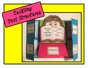Preview of 2 Foldable Projects: Tackling Text Structures & Supporting the CCCS