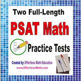 2 Full-Length PSAT/NMSQT Math Practice Tests