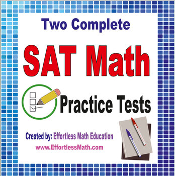 Preview of 2 Full-Length SAT Math Practice Tests
