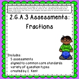 2.G.A.3 Assessments - Fractions