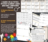 2 HANDS-ON ACTIVITIES: Mystery Elements & Ionic Compound P