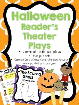 Preview of Reader's Theater Plays: Halloween: 2 Parts/ 2 Plays