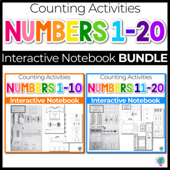 Preview of Interactive Math Notebooks: Interactive Mini-Books for Numbers 1-10 & 11-20