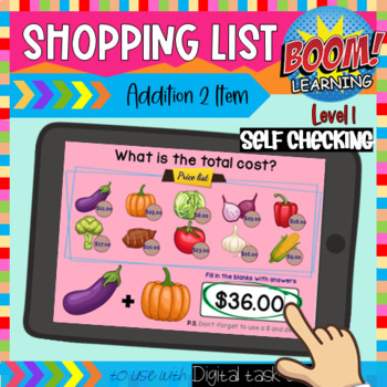 Preview of 2 Items On The Shopping List | Life Skills Pay The Cashier, Functional Math