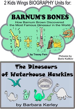 Preview of Barnum's Bones Plus with Waterhouse Hawkins, Biography Units for ARCHAEOLOGISTS!