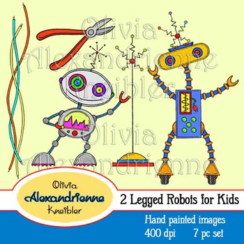 Preview of 2 Legged Robots for Kids