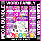 2 Letter Word Family Word Wheel BUNDLE | Pat-a-Word | OVER