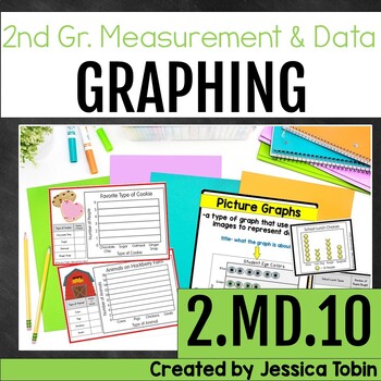 Preview of 2.MD.10 Graphing Unit, Bar Graphs and Picture Graphs 2.MD.D.10 - 2nd Grade Math
