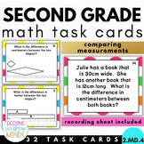 2.MD.4 Task Cards- Comparing and Finding Differences with 