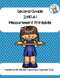 2.MD.A.1 Measuring Objects with Appropriate Tools: 2nd Grade
