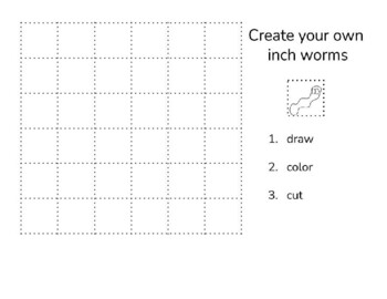 Preview of 2.MD.A.4 Inch Worm