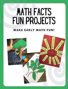 Preview of 2 Math Facts Projects - Plus Zero and Plus One Facts
