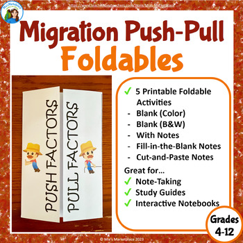 Preview of 2 Migration Push and Pull Foldables