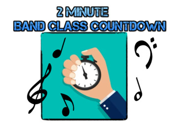 Preview of 2-Minute Band Class Countdown