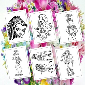 Coloring page Monster High Monster High Boys
