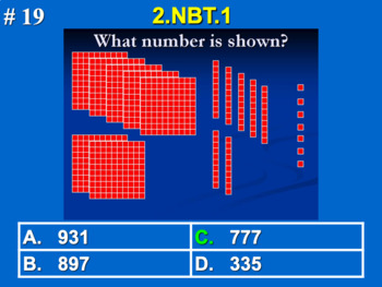 Preview of 2.NBT.1 2nd Grade Math - Understand Place Value Bundle with Google