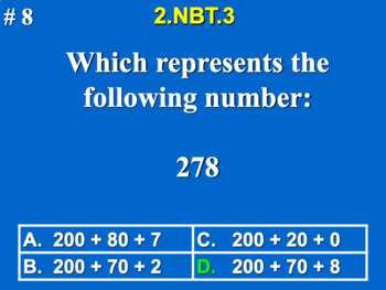 Preview of 2.NBT.3 2nd Grade Math - Read And Write Numbers To 1000 Bundle with Google