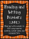 2.NBT.3 Reading and Writing Numbers