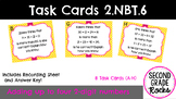 Adding four 2 Digit Numbers - 2.NBT.6 Task Cards