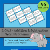 2.OA.1 Task Cards ★ Addition and Subtraction Word Problems