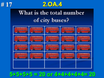 Preview of 2.OA.4 2nd Grade Math - Operations and Algebraic Thinking Bundle with Google