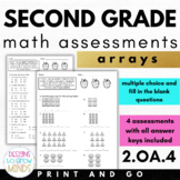2.OA.4 Assessments- Arrays