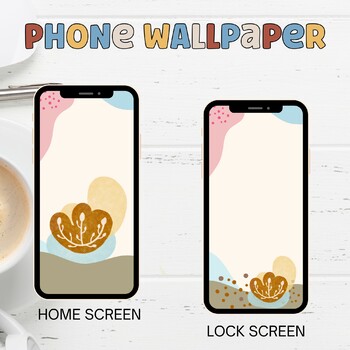 2 Pack - Aesthetic Phone Wallpaper for Android and Apple devices