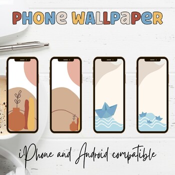 Buy 28 Iphone Wallpapers Inspirational Neutral Boho Phone Online in India   Etsy