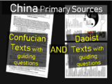 2 Primary Source Documents - Confucianism and Daoism