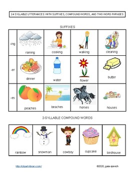 2 word phrases for toddlers