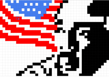 Preview of 2 Step Equations - MLK Day Pixel Art