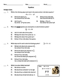 2-Step Equations - TEST Prep (50 Questions)